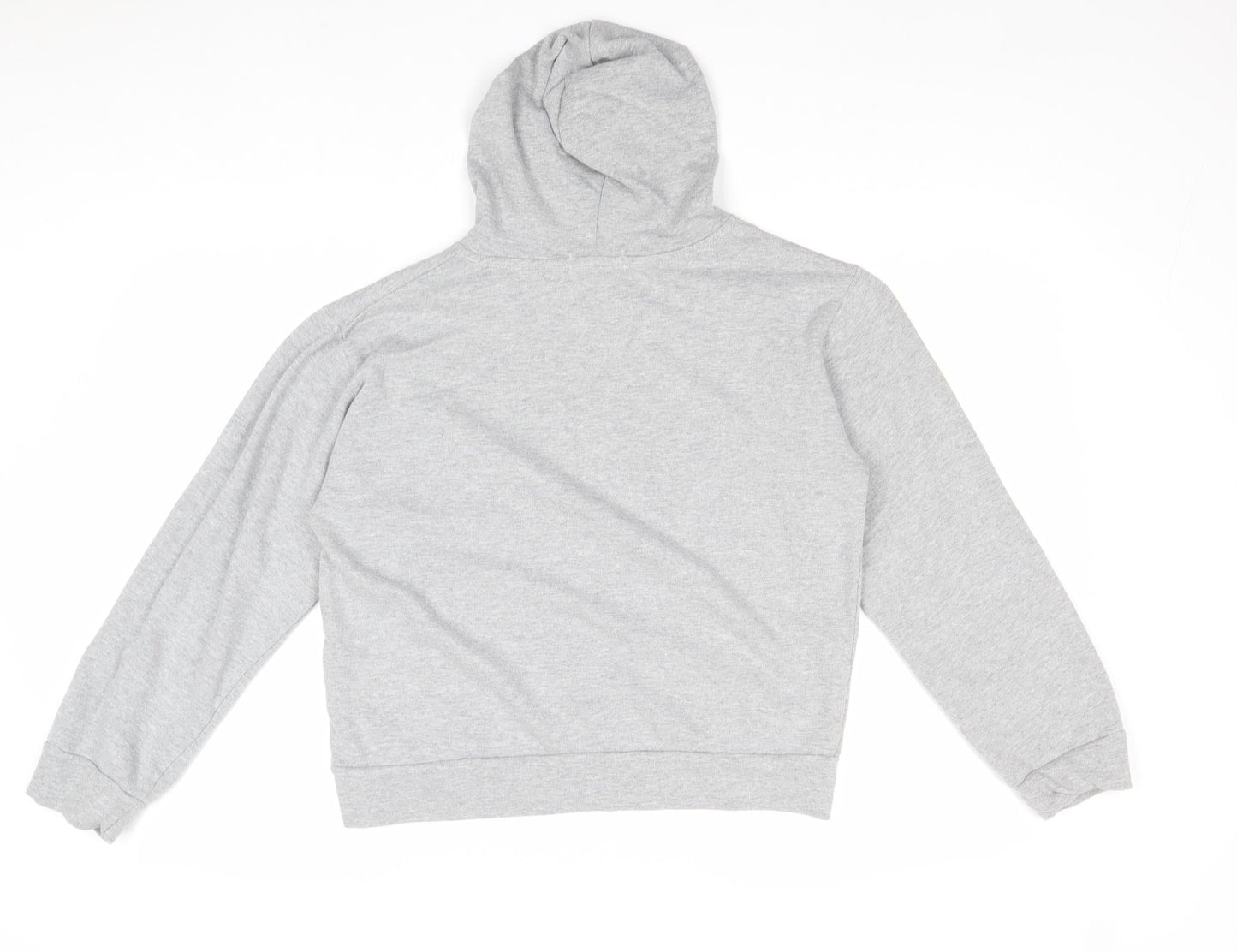 Malaika Womens Grey Cotton Pullover Hoodie Size XL Pullover