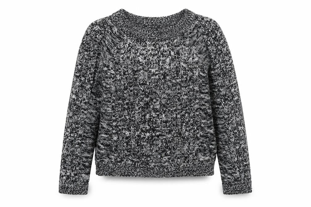 Select Womens Grey Boat Neck Acrylic Pullover Jumper Size 12