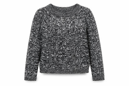 Select Womens Grey Boat Neck Acrylic Pullover Jumper Size 12