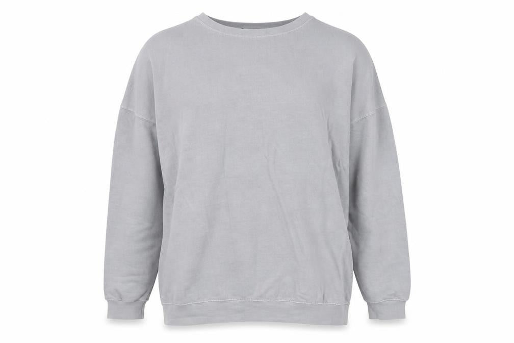 Missguided Womens Grey Cotton Pullover Sweatshirt Size 12 Pullover