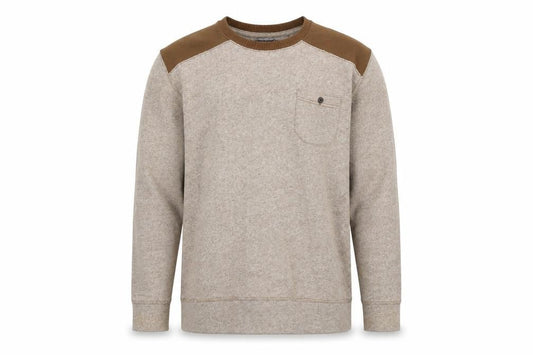 Twisted Soul Mens Brown Cotton Pullover Sweatshirt Size L