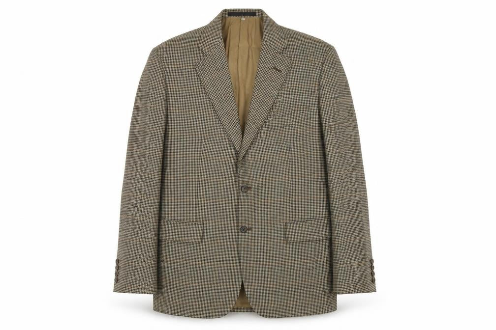 Marks & Spencer Mens Beige Wool Jacket Suit Jacket Size M Regular