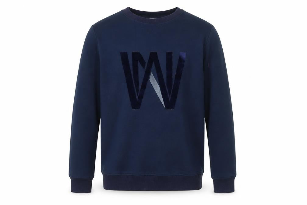 The New Boys Blue Viscose Pullover Sweatshirt Size 11-12 Years Pullover