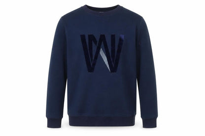 The New Boys Blue Viscose Pullover Sweatshirt Size 11-12 Years Pullover