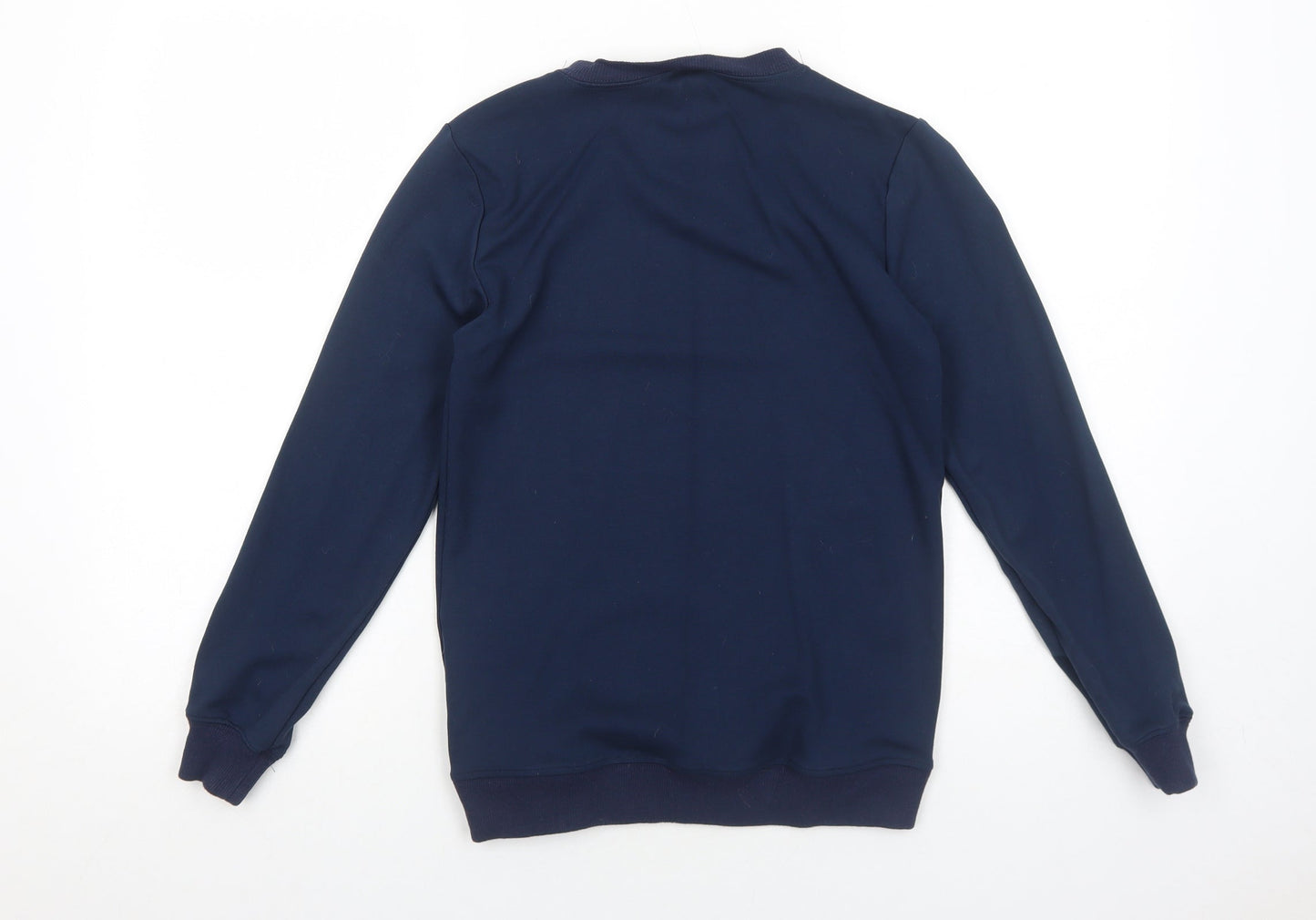 The New Boys Blue Viscose Pullover Sweatshirt Size 11-12 Years Pullover