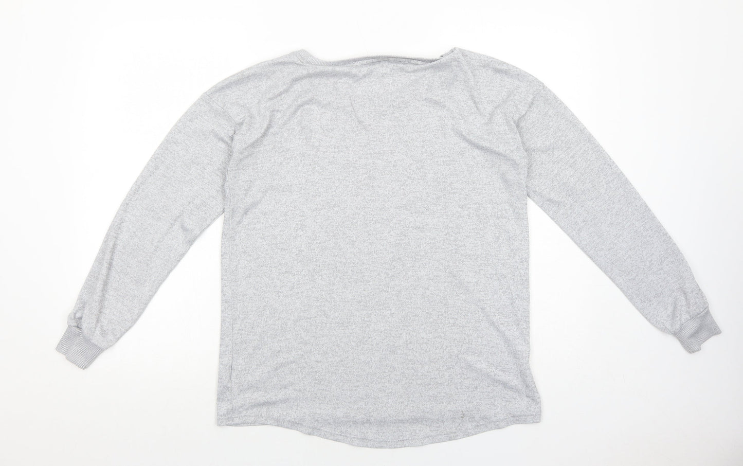 NEXT Womens Grey Polyester Pullover Sweatshirt Size 10 Pullover