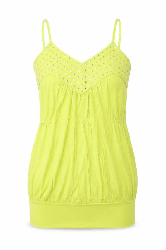 Select Womens Green Viscose Tank Dress Size 12 V-Neck Pullover