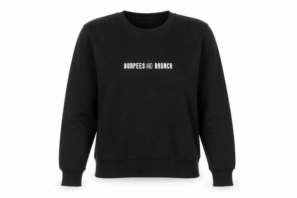 Preworn Womens Black Cotton Pullover Sweatshirt Size S Pullover