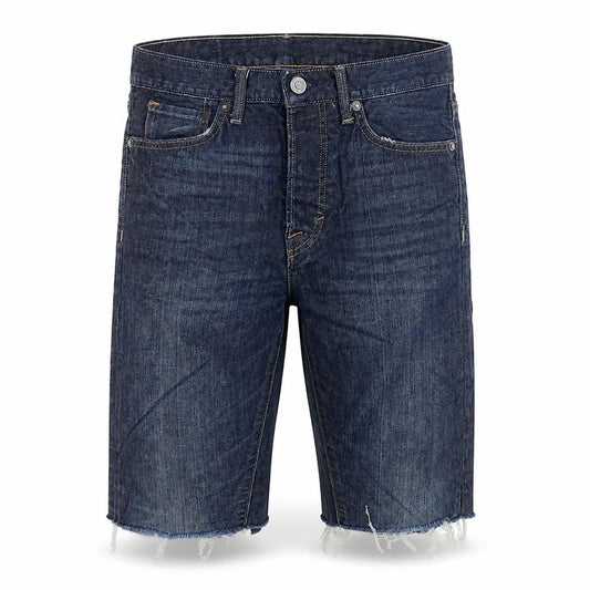 H&M Mens Blue Cotton Chino Shorts Size 29 in Regular Zip