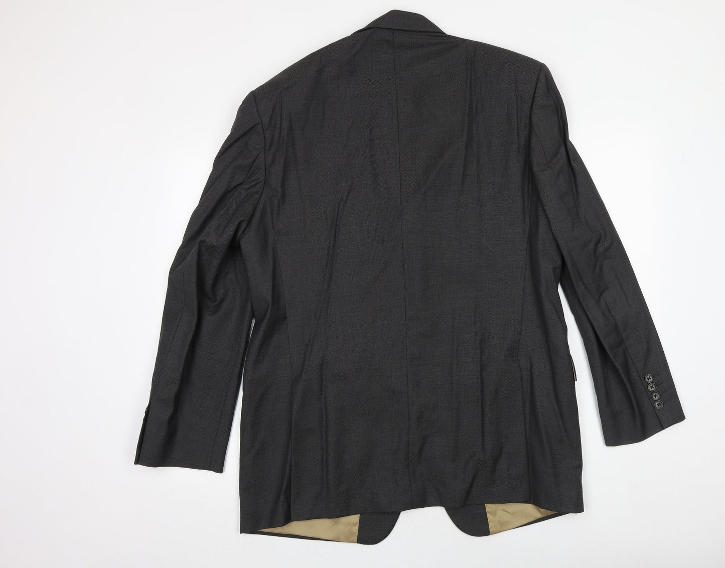 Marks and Spencer Mens Grey Wool Jacket Suit Jacket Size 44 Regular