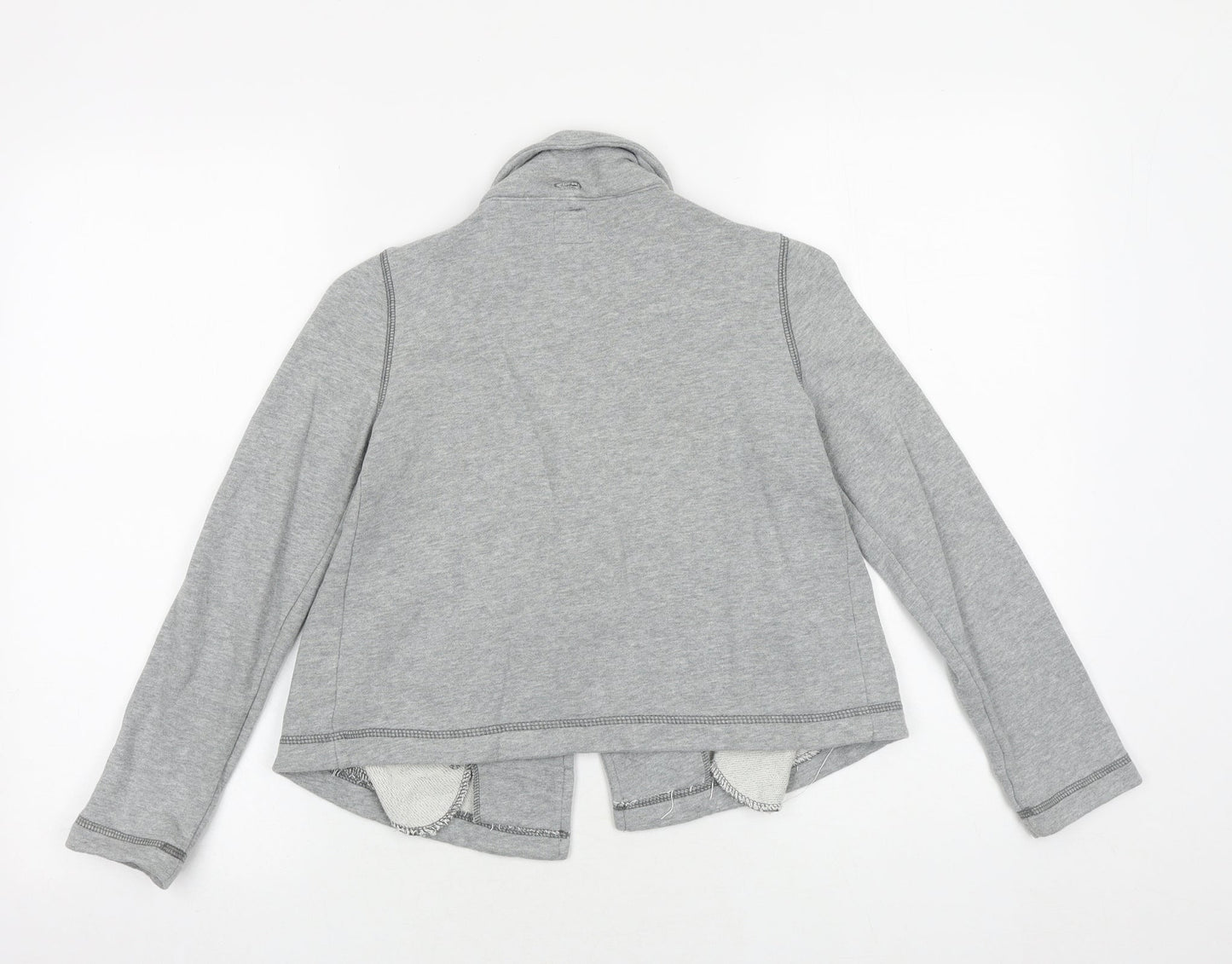 Gap Girls Grey Jacket Size 8-9 Years Button