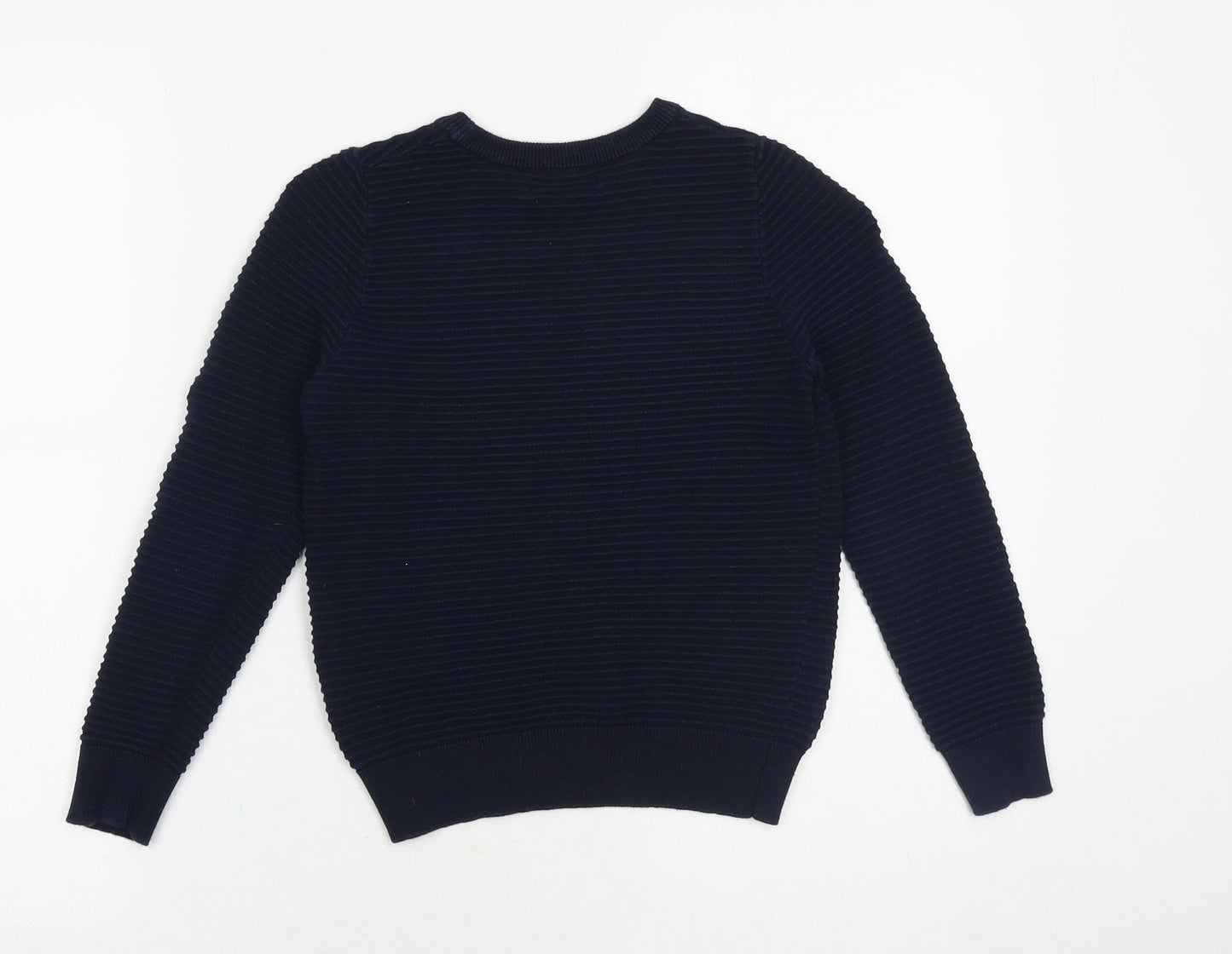 Matalan Boys Blue Cotton Pullover Sweatshirt Size 8 Years Pullover