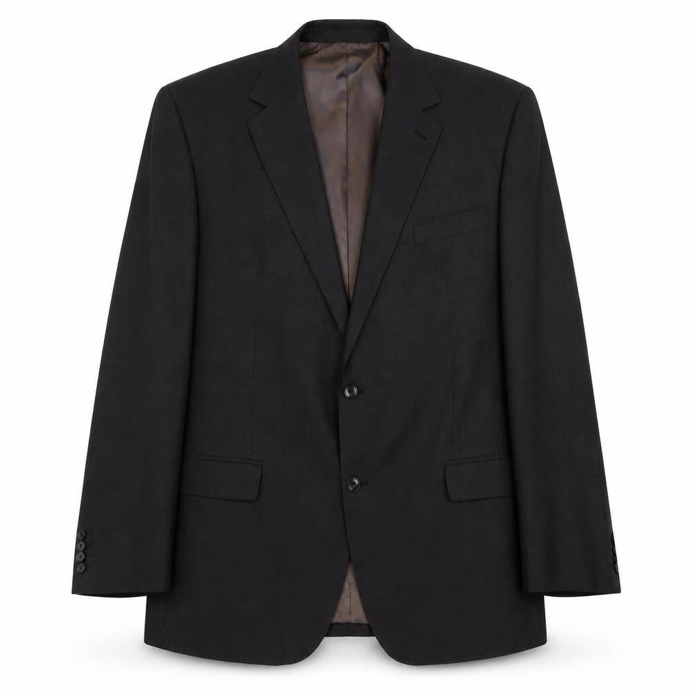 Marks & Spencer Mens Grey Wool Jacket Suit Jacket Size L Regular