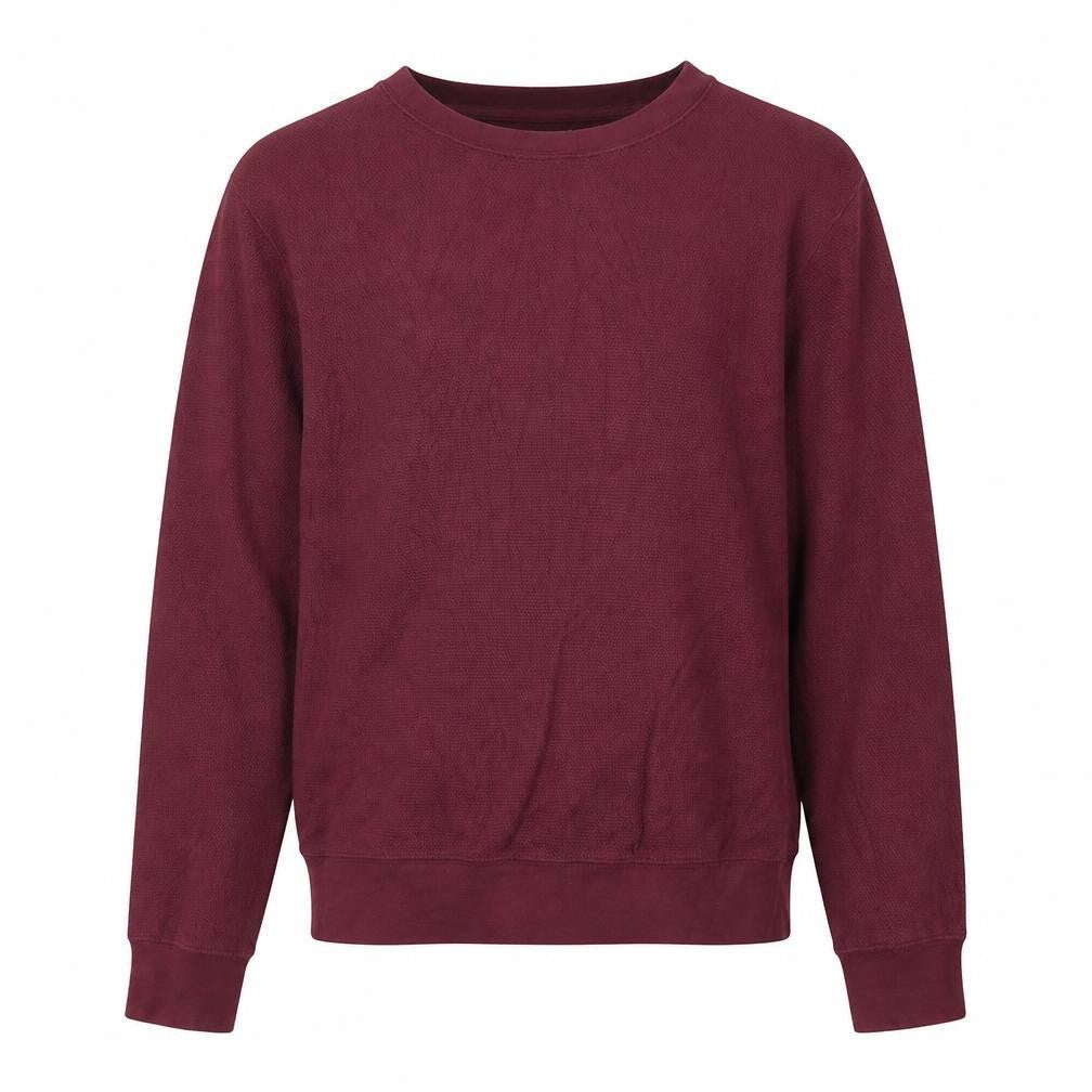 Boohoo Mens Purple Cotton Pullover Sweatshirt Size M