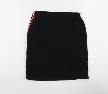 Primark Womens Black Polyester Bandage Skirt Size 4