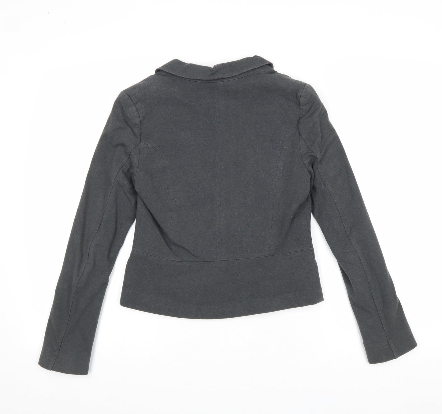 Divided by H&M Womens Grey Jacket Blazer Size 8 Button