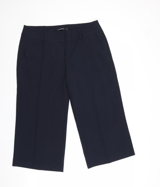 Atmosphere Womens Blue Polyester Trousers Size 12 Regular Zip