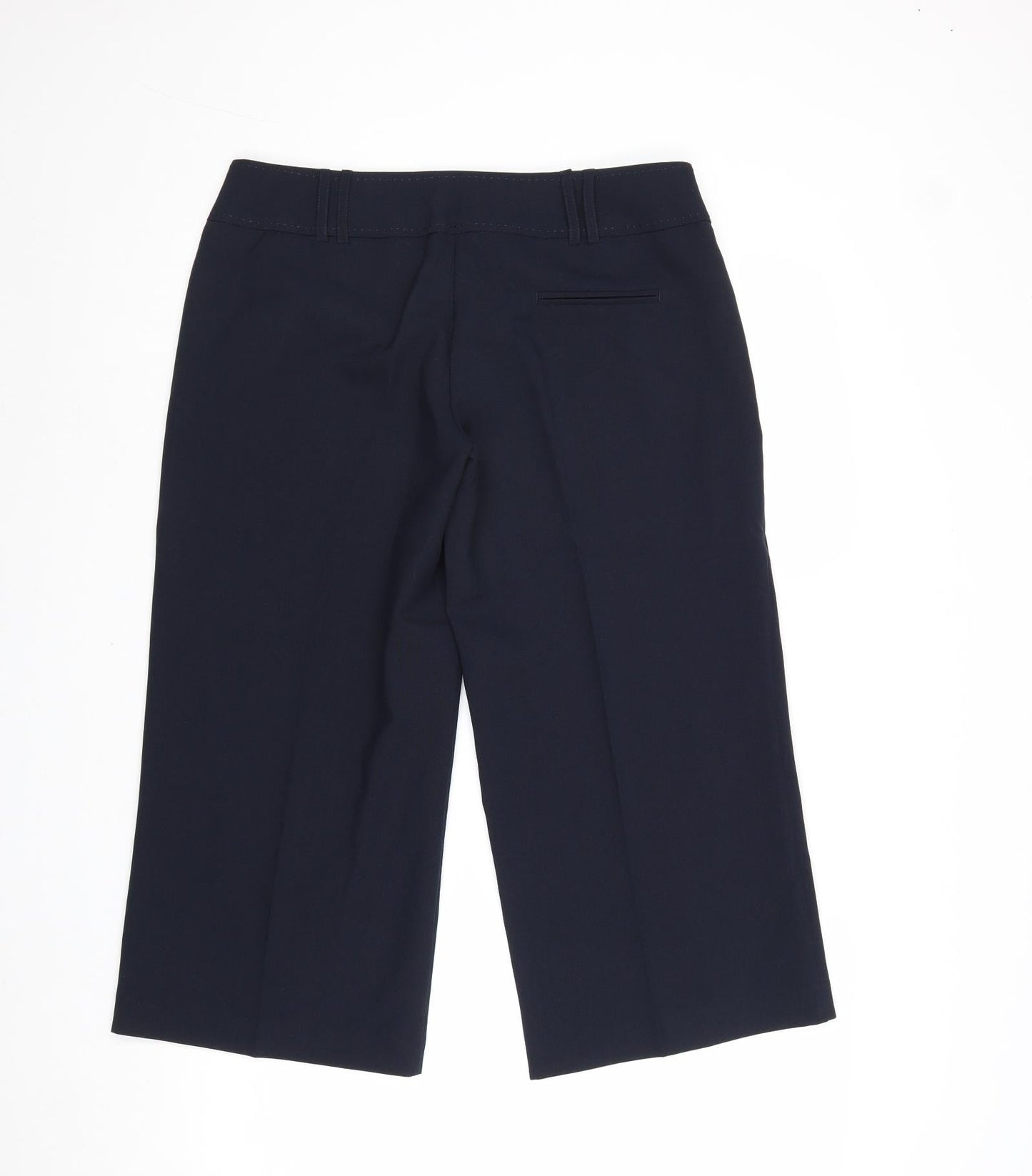 Atmosphere Womens Blue Polyester Trousers Size 12 Regular Zip