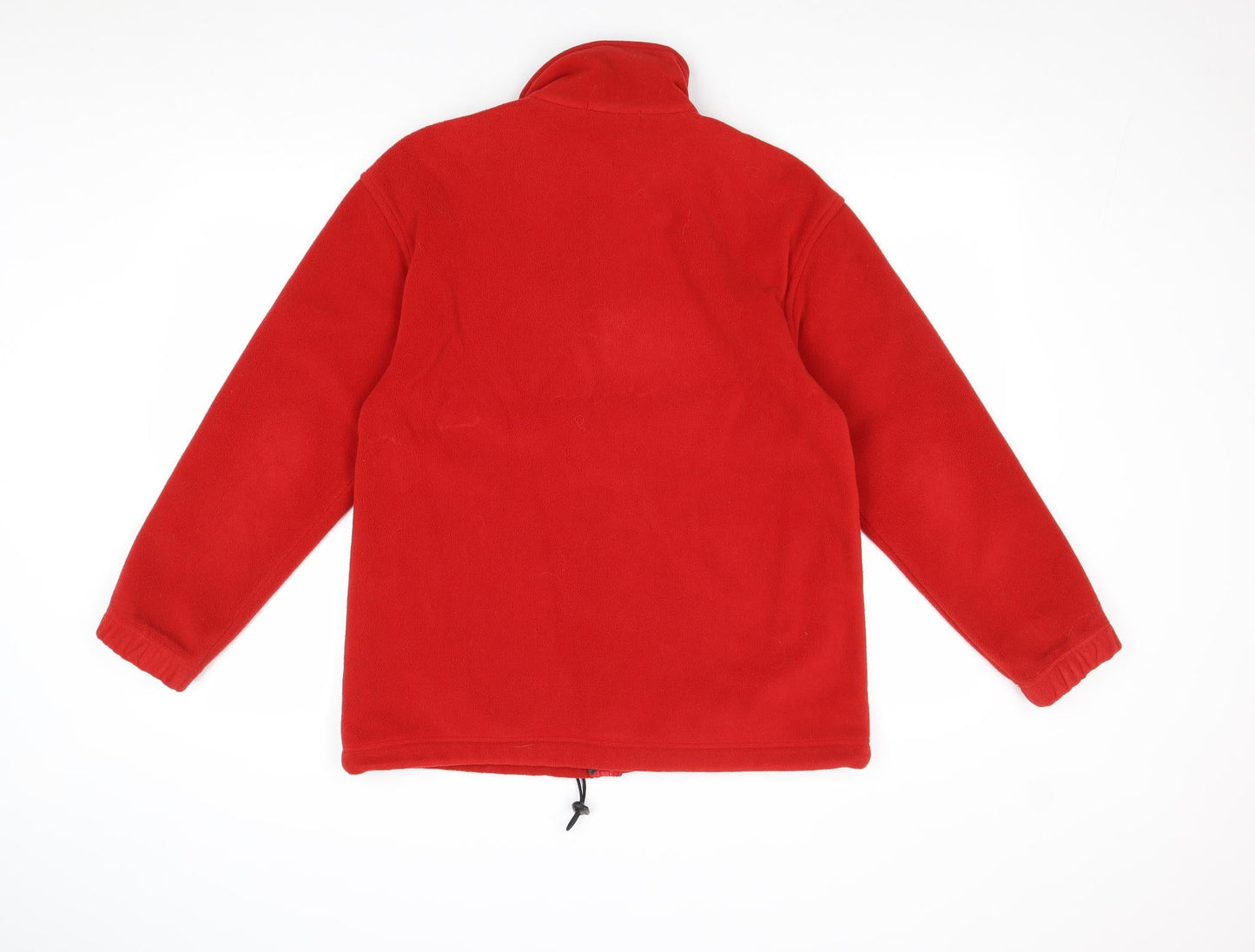 Marks and Spencer Womens Red Jacket Size 8 Zip