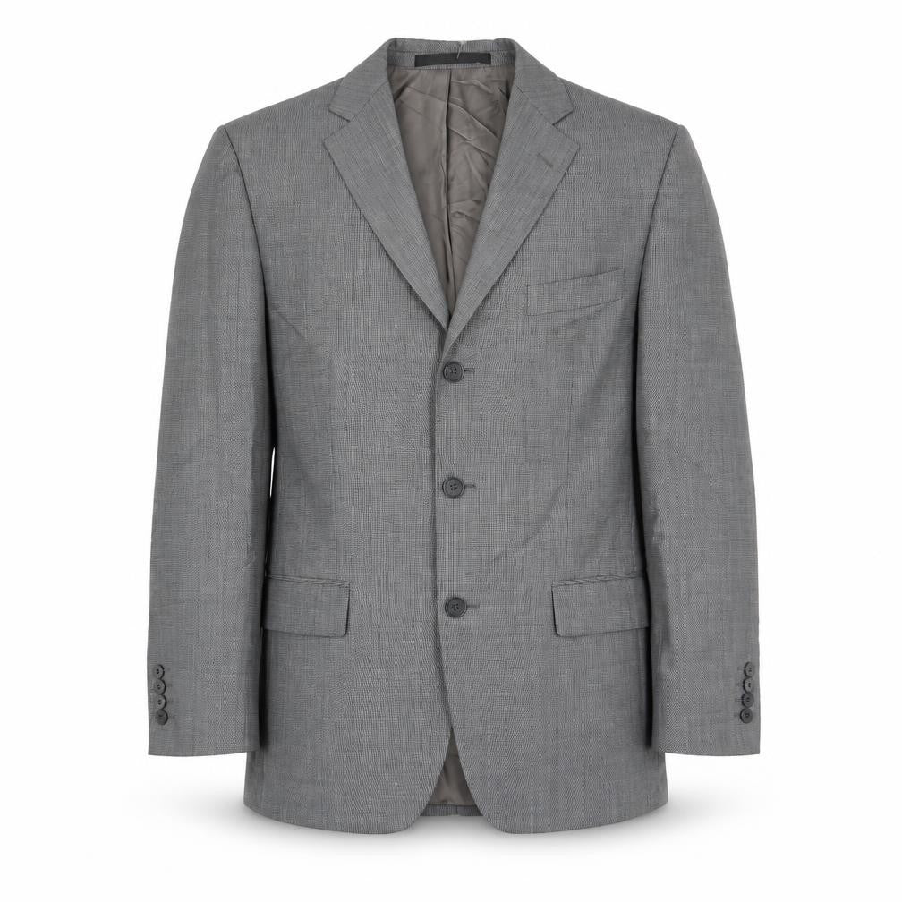Marks & Spencer Mens Grey Wool Jacket Suit Jacket Size 38 Regular