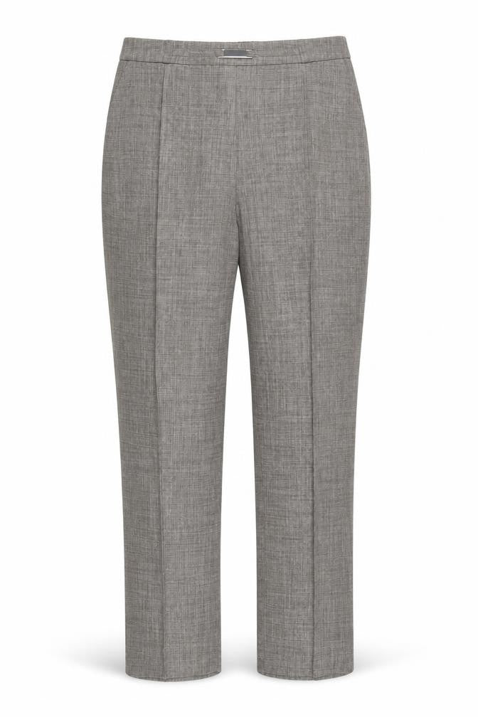 EWM Womens Grey Polyester Trousers Size 12 Regular
