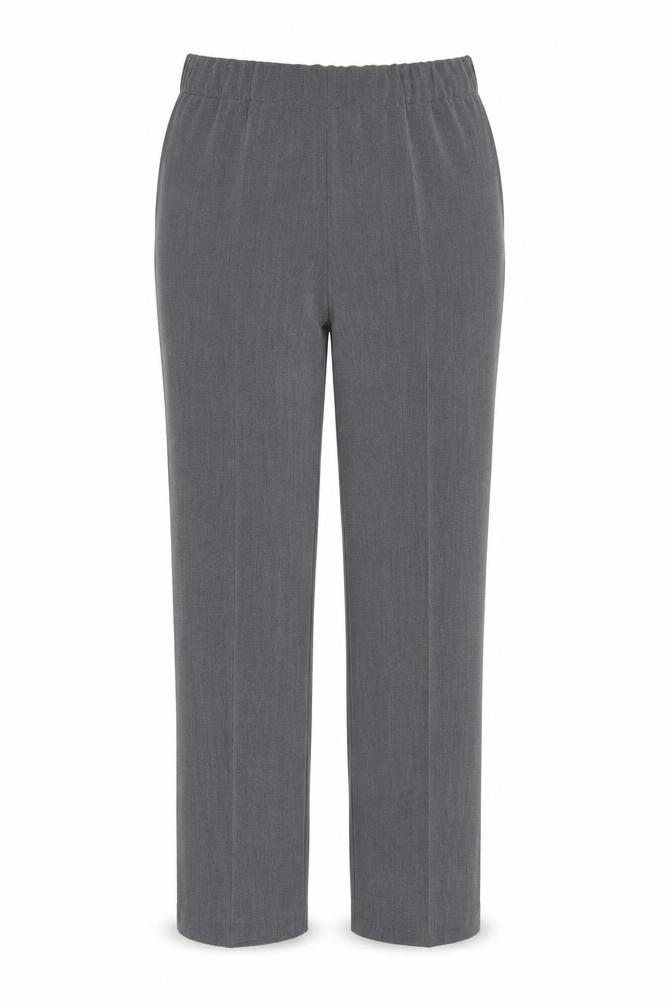 Vida Vi Womens Grey Polyester Trousers Size 14 Regular