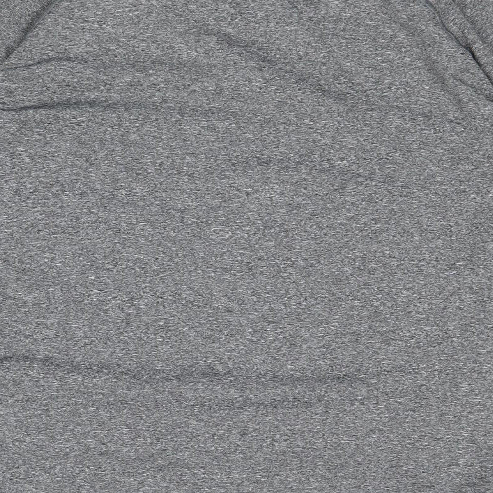 Java Wellness Womens Grey Polyester Pullover Casual Size S Round Neck Pullover - Be Wellness