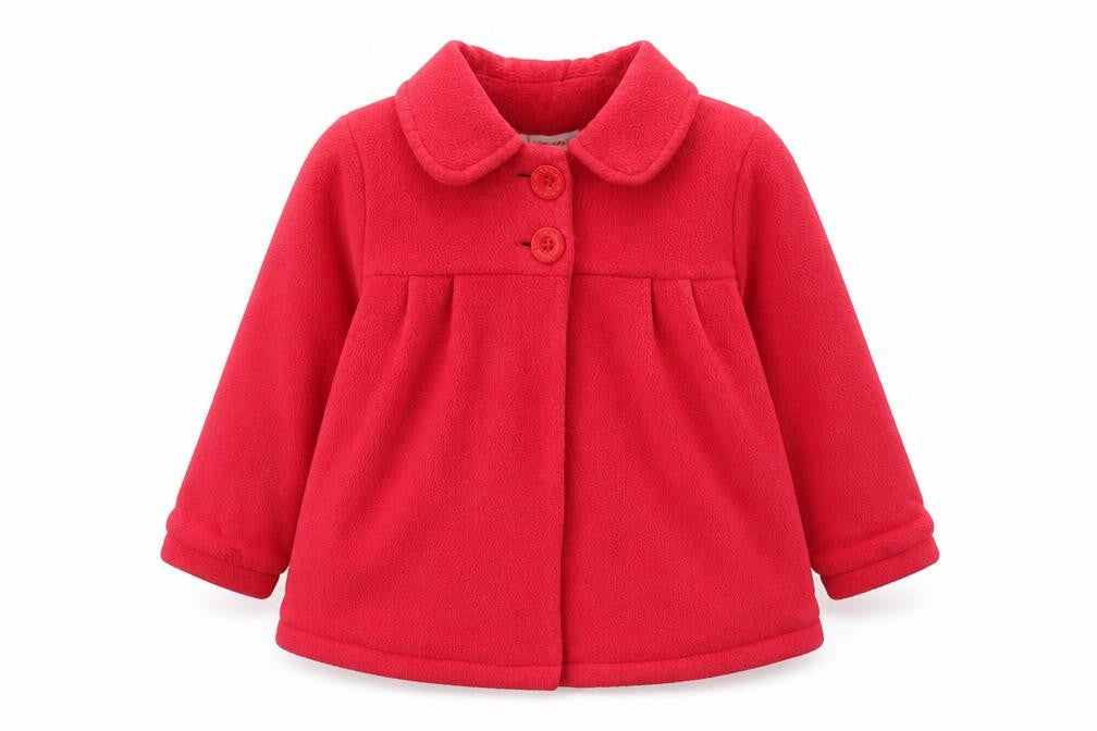 Blue Zoo Girls Red Jacket Size 3-4 Years Button