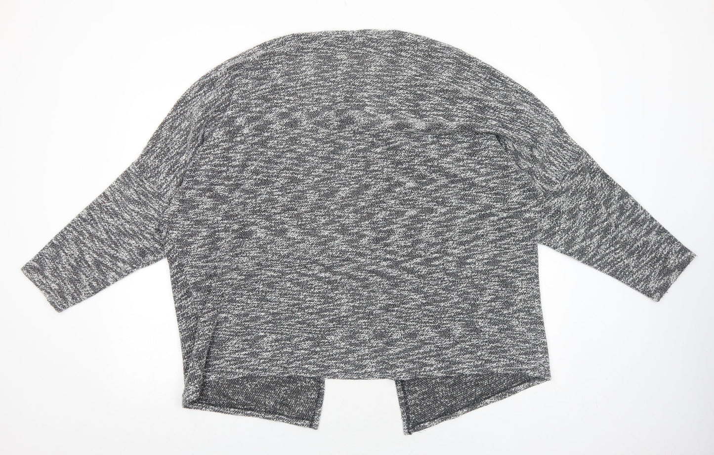 Atmosphere Womens Grey V-Neck Cotton Cardigan Jumper Size M