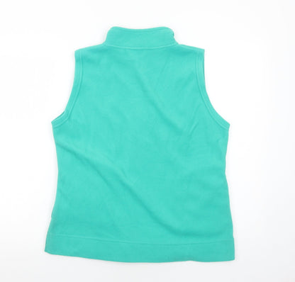 EWM Womens Green Gilet Jacket Size M Zip