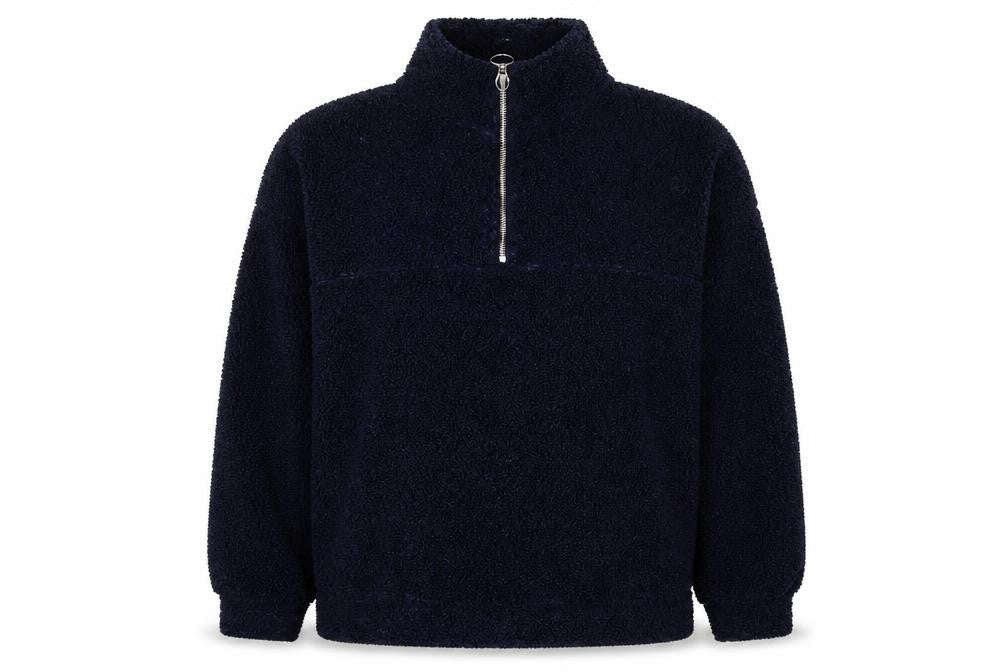 New Look Womens Blue Polyester Pullover Sweatshirt Size 10 Pullover
