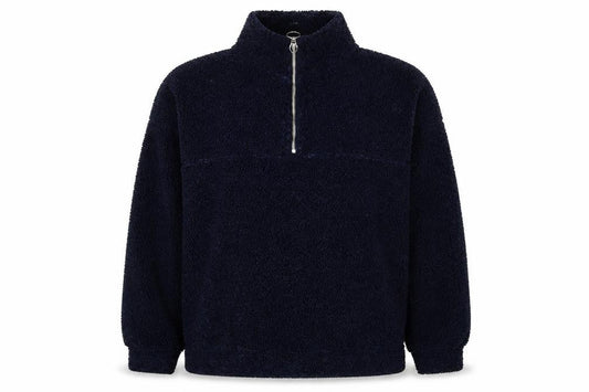 New Look Womens Blue Polyester Pullover Sweatshirt Size 10 Pullover