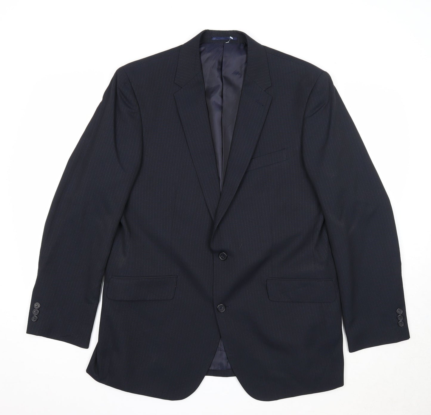 Taylor & Wright Mens Blue Polyester Jacket Suit Jacket Size 42 Regular