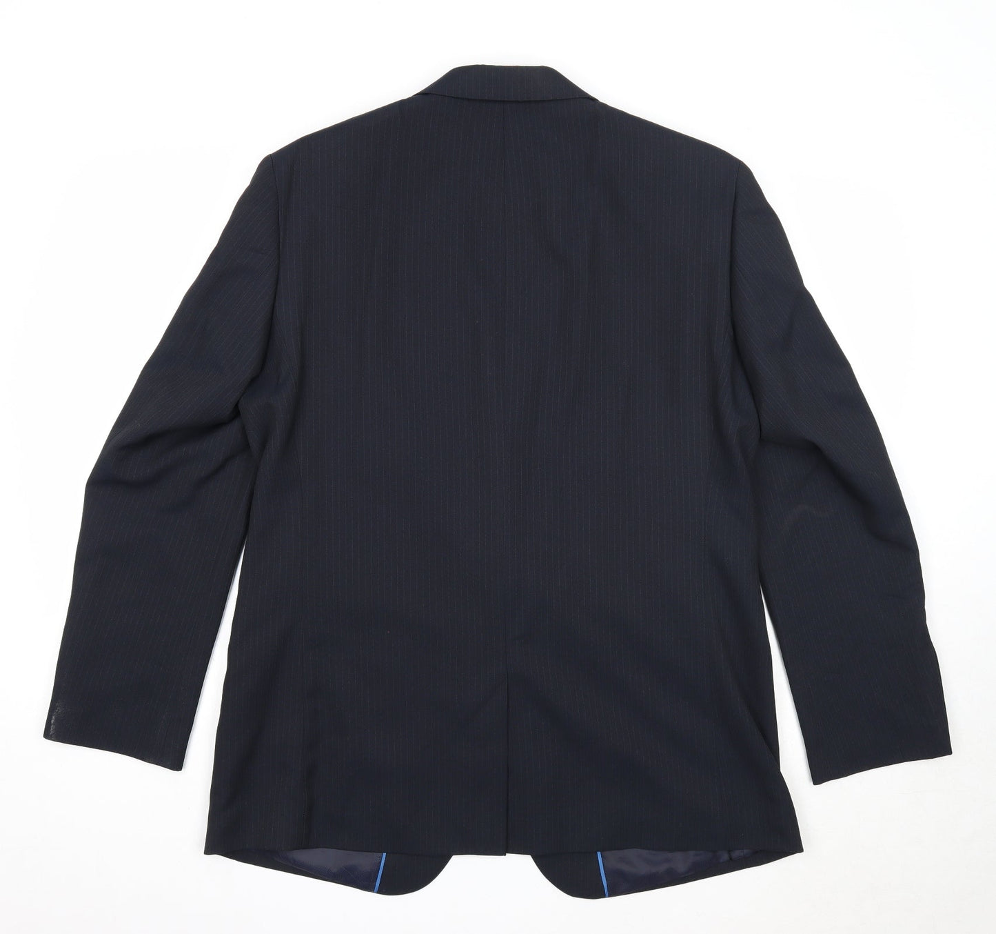 Taylor & Wright Mens Blue Polyester Jacket Suit Jacket Size 42 Regular