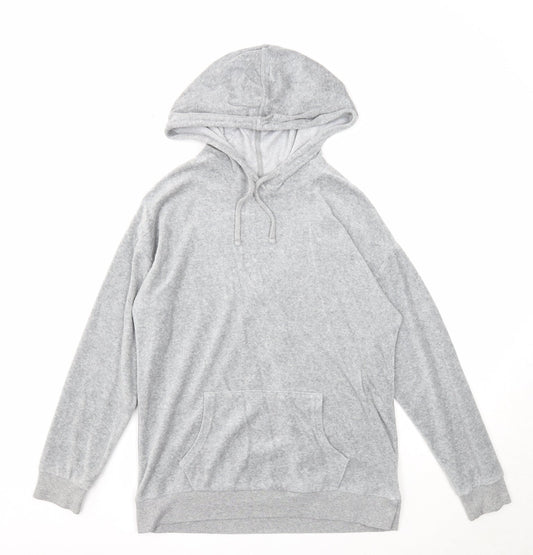 Papaya Womens Green Cotton Pullover Hoodie Size S Pullover