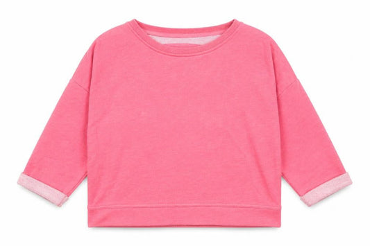 Atmosphere Womens Pink Polyester Pullover Sweatshirt Size 6 Pullover