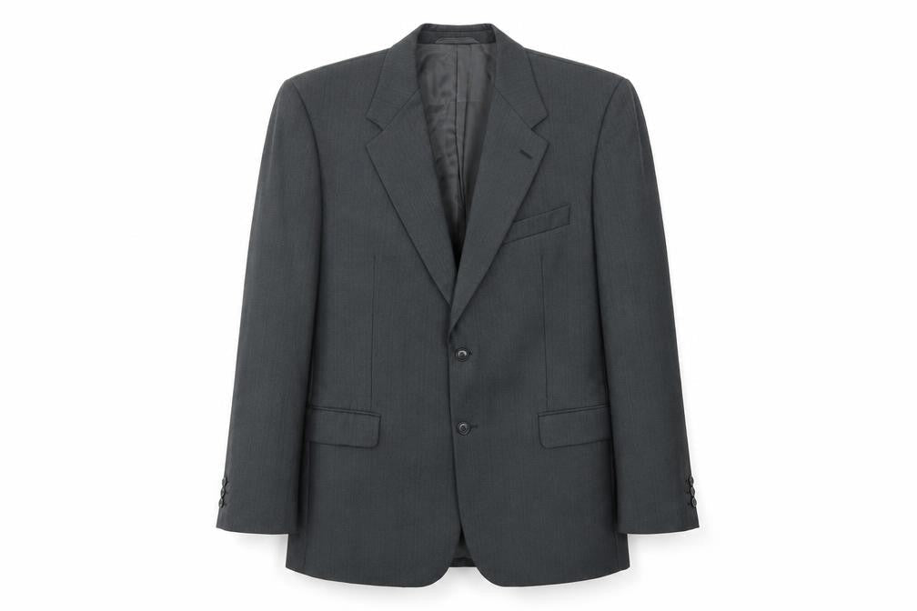Wellington Mens Grey Wool Jacket Suit Jacket Size 44 Regular