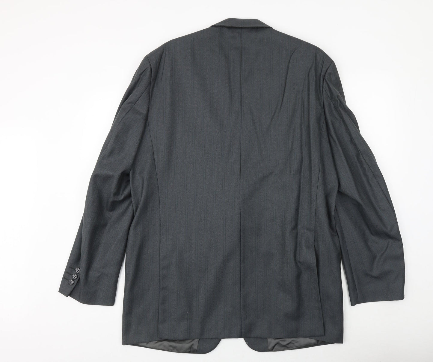 Wellington Mens Grey Wool Jacket Suit Jacket Size 44 Regular