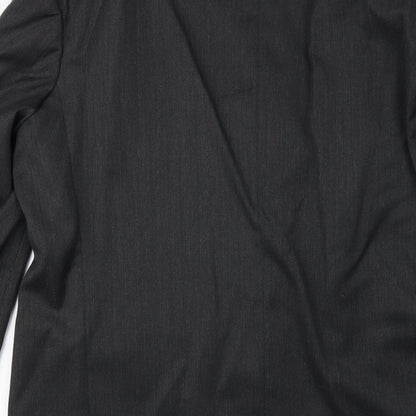 Horne Brothers Mens Grey Polyester Jacket Suit Jacket Size 44 Regular