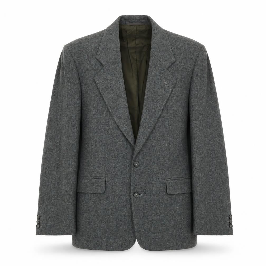 BHS Mens Grey Wool Jacket Blazer Size 38 Regular