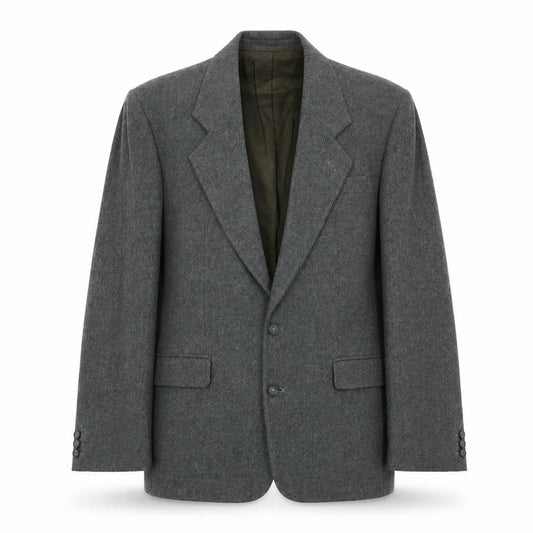 BHS Mens Grey Wool Jacket Blazer Size 38 Regular