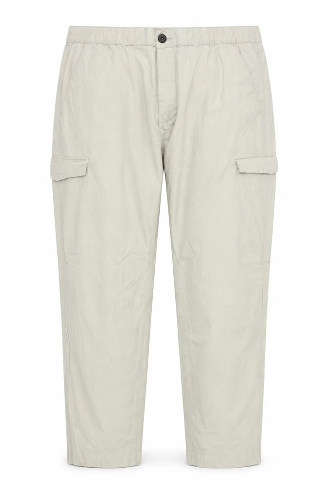 celio* Womens Beige Cotton Cargo Trousers Size XL Regular Drawstring