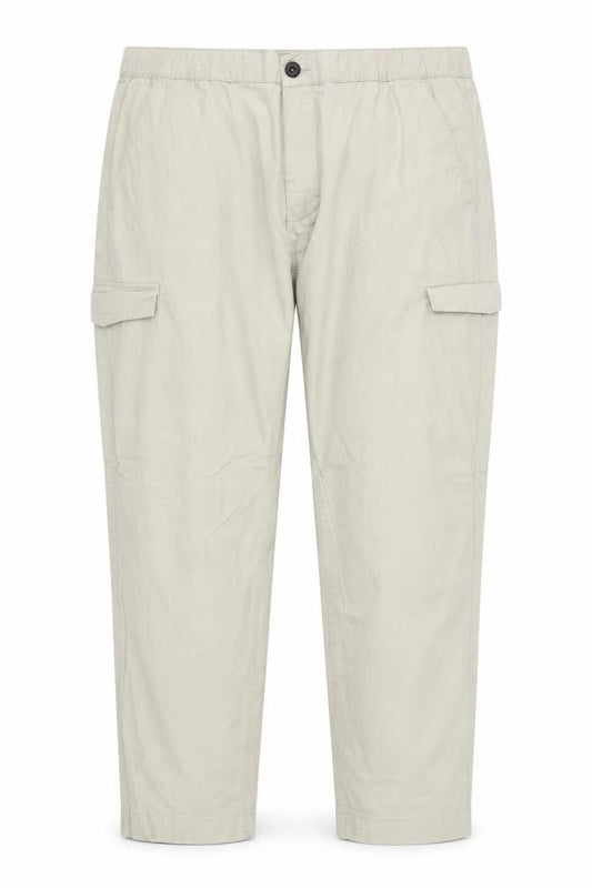 celio* Womens Beige Cotton Cargo Trousers Size XL Regular Drawstring