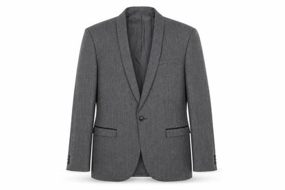 Next Mens Grey Polyester Jacket Suit Jacket Size 40 Regular