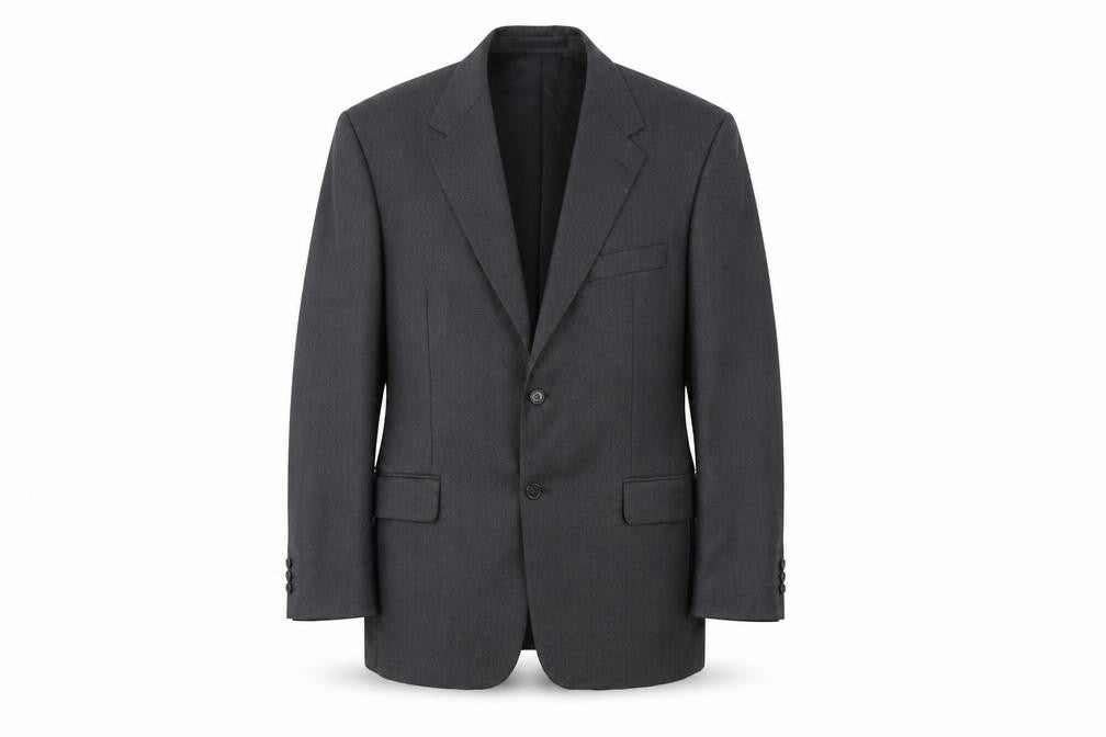 Wellington Mens Grey Wool Jacket Suit Jacket Size 44 Regular