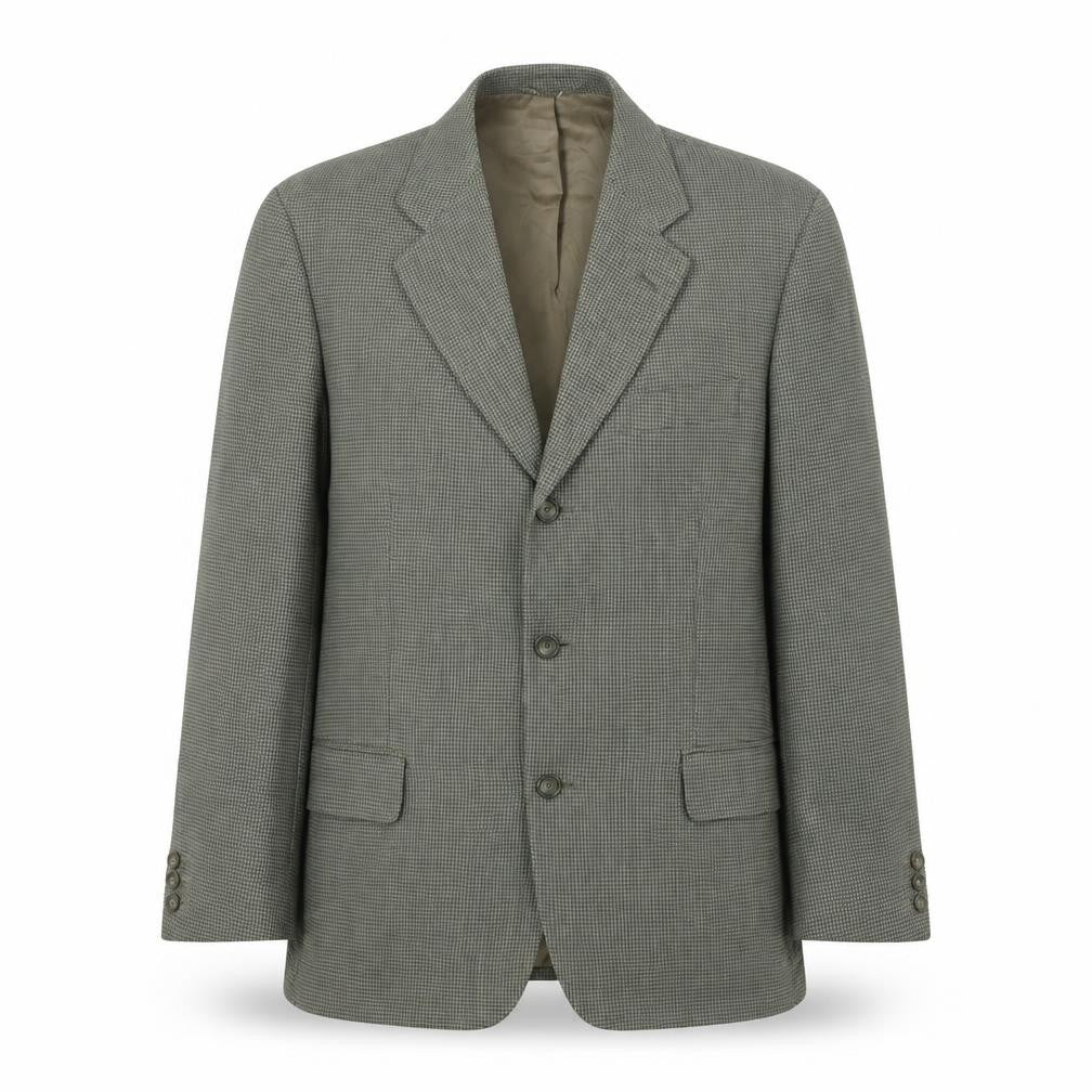 Marks & Spencer Mens Green Cotton Jacket Suit Jacket Size M Regular