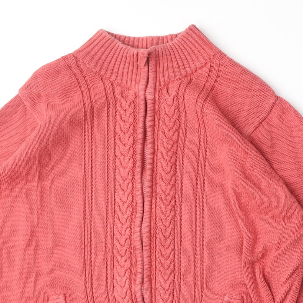 EWM Womens Red Jacket Size XS Zip