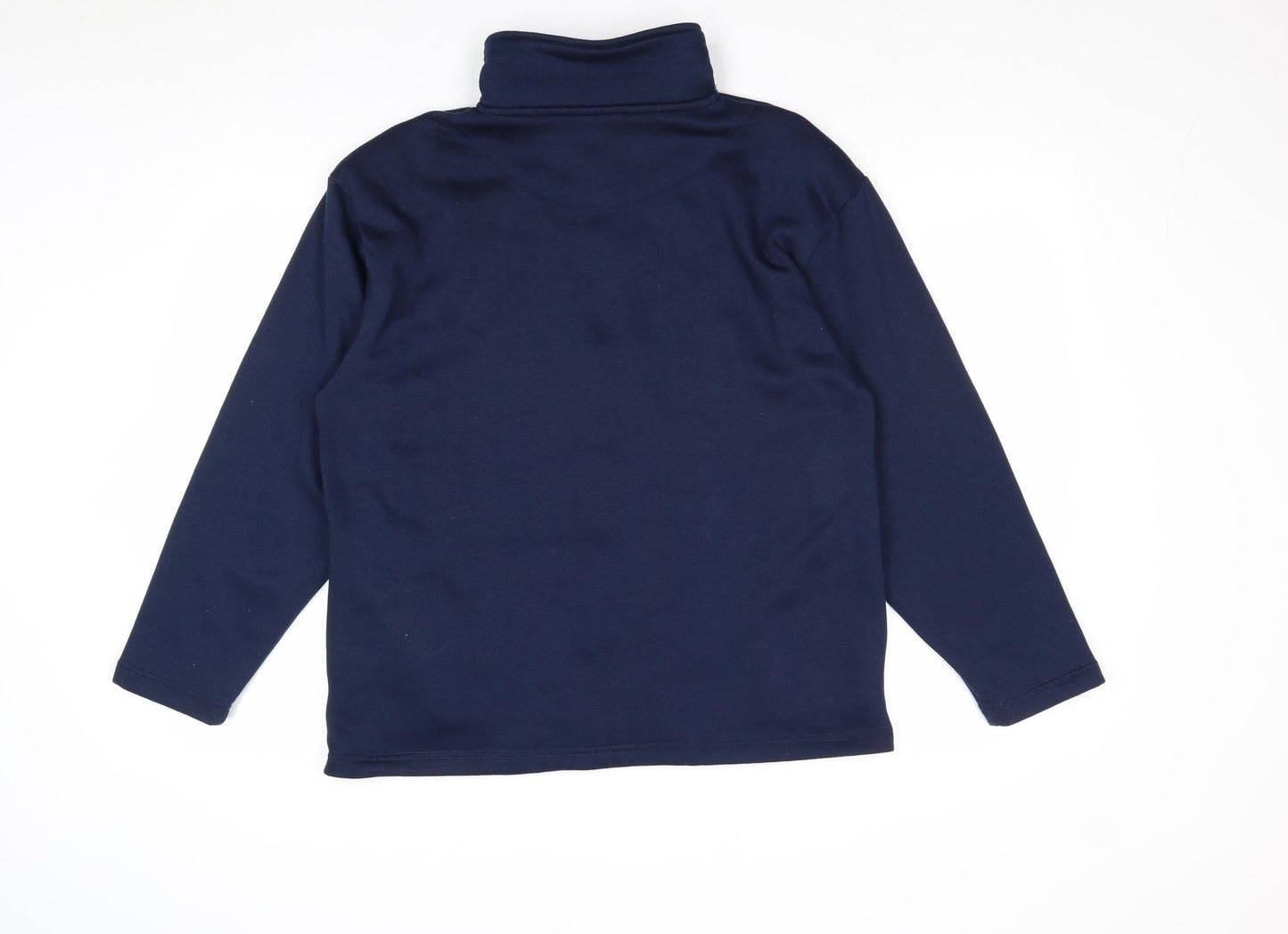 Donna Lewis Womens Blue Jacket Size L Zip