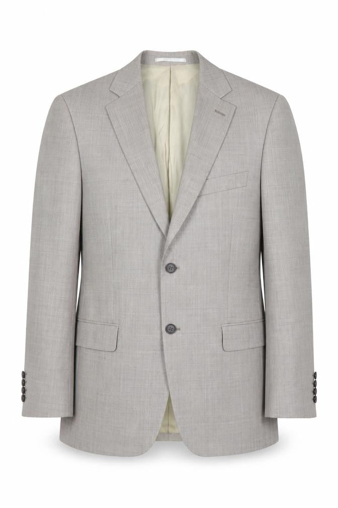 Marks & Spencer Mens Grey Polyester Jacket Suit Jacket Size 38 Regular