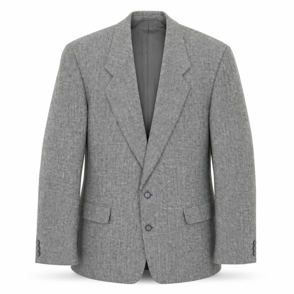 Moorcroft Mens Grey Polyester Jacket Blazer Size 42 Regular